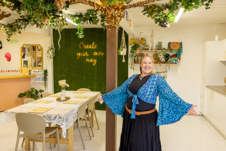 Textiles class by GROUNDED VILLAGE STUDIO