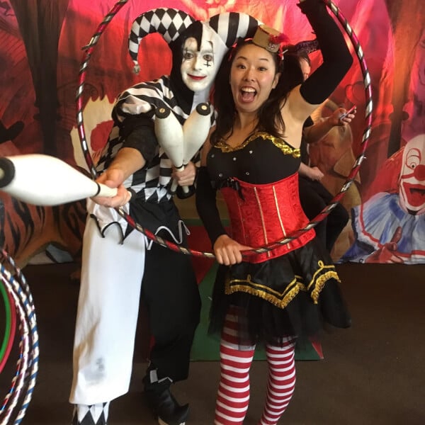Photo from a Happy Hoopy Life workshop