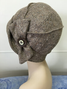 All wool cloche