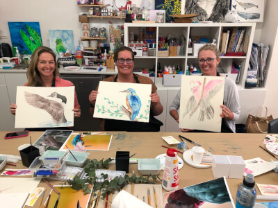 Floristry class by Heather Hunt