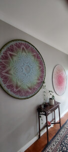 Textiles class by Helen Gibson