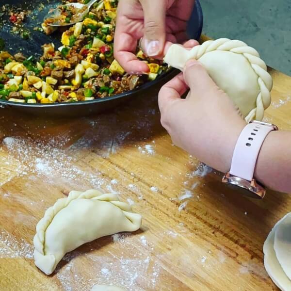 Photo from a Heritage Argentinian Cuisine workshop