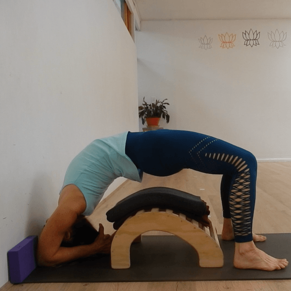 Photo from a Hills Yoga workshop