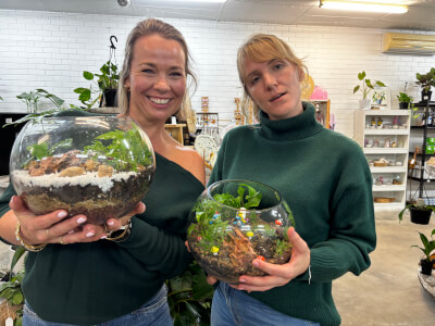 Terrarium class by I Wet My Plants Garden & Gifts