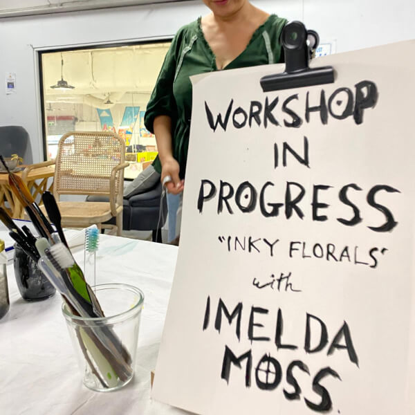 Photo from a Imelda Moss workshop