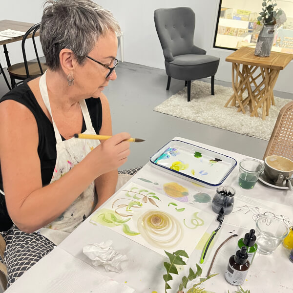 Photo from a Imelda Moss workshop