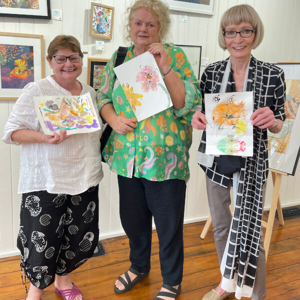 Photo from a Imelda Moss workshop