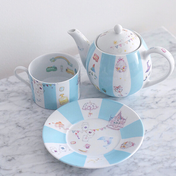 Photo from a Inès PorcelArt workshop