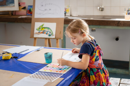 Painting class by Iris Art Studio