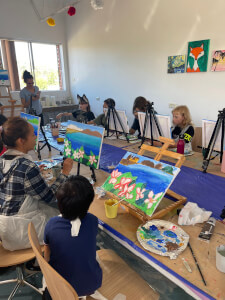 Painting class by Iris Art Studio