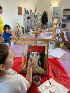 Painting class by Iris Art Studio