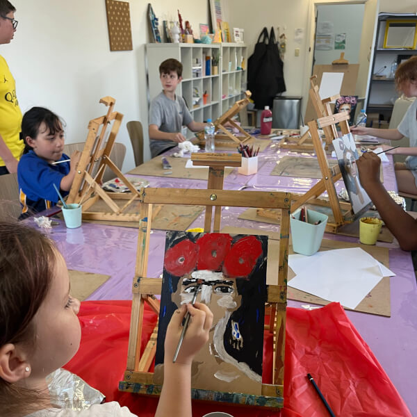 Painting class by Iris Art Studio