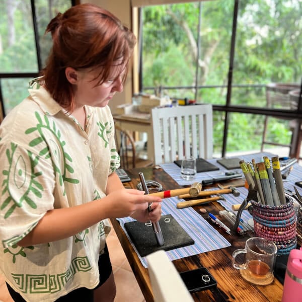 Photo from a Jackie Barrett workshop