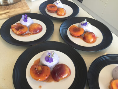 Cooking class by Jacqui Selleck