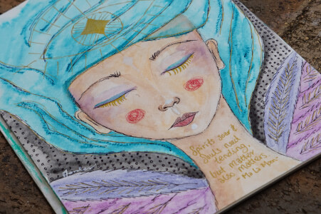 Paper Craft and Ink class by Jade Forder