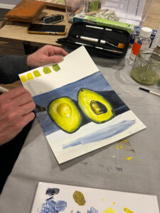 Painting class by Jo Kaiser Art