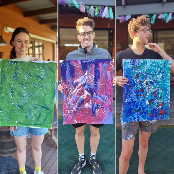 Photo from a Jocelyn Hobbs Artist workshop