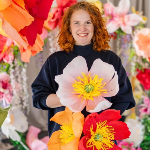 Photo from a Jotterbook Flowers workshop