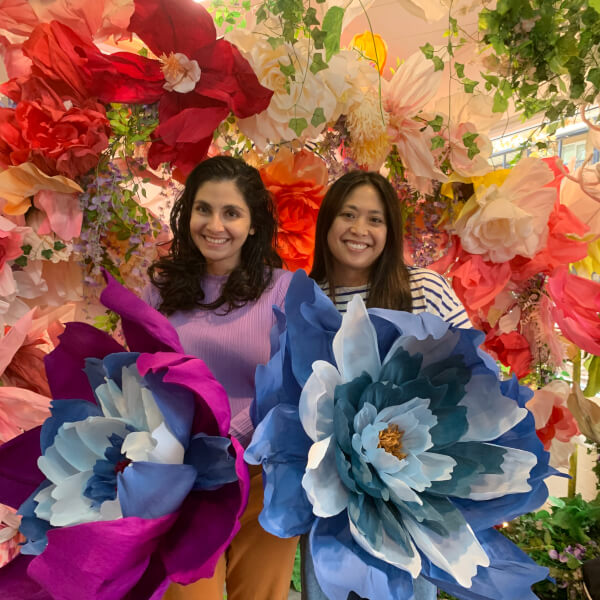 Photo from a Jotterbook Flowers workshop