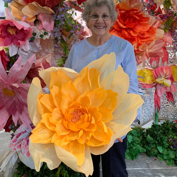 Photo from a Jotterbook Flowers workshop