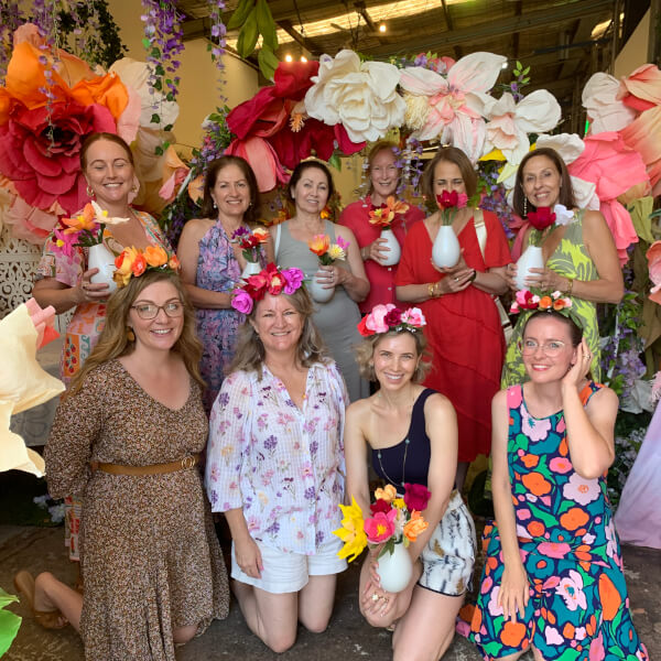 Photo from a Jotterbook Flowers workshop