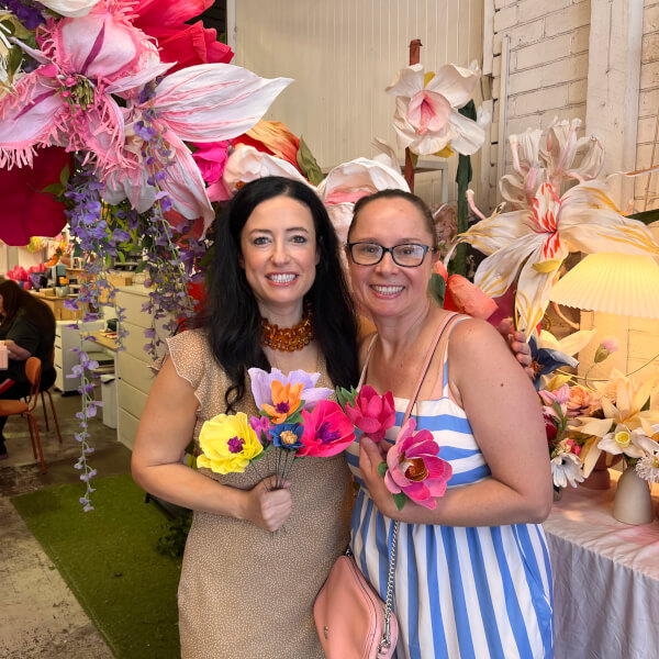 Photo from a Jotterbook Flowers workshop