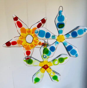 Glassblowing and Mosaic class by Joy Levins Glass