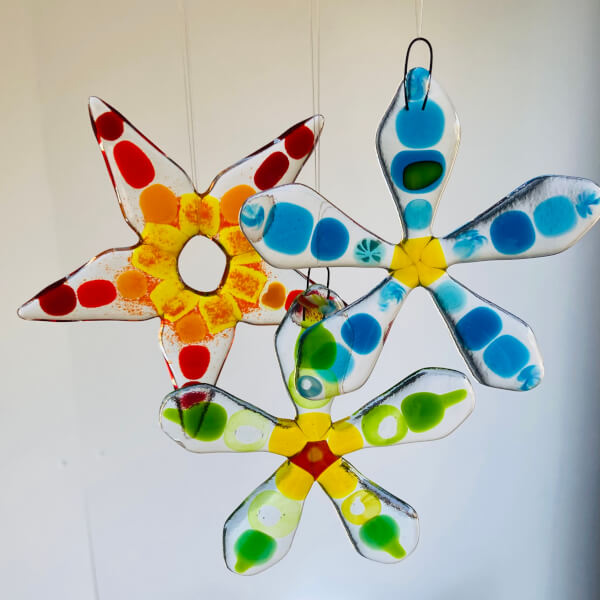 Glassblowing and Mosaic class by Joy Levins Glass
