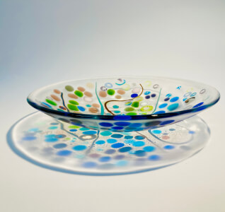 Glassblowing and Mosaic class by Joy Levins Glass