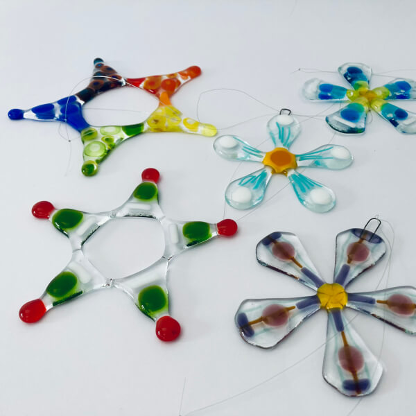 Glassblowing and Mosaic class by Joy Levins Glass