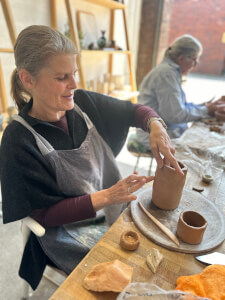 Pottery class by Jumping Creek Designs