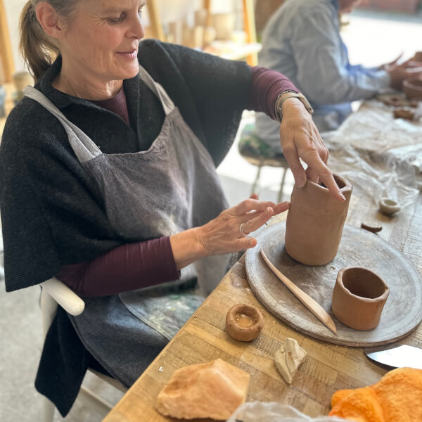 Pottery class by Jumping Creek Designs
