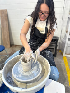 Pottery class by Jumping Creek Designs