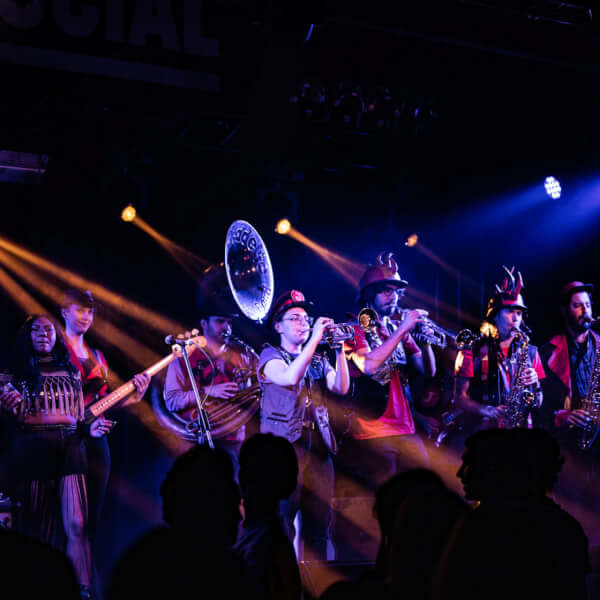 Photo from a Junkadelic Art Collective workshop