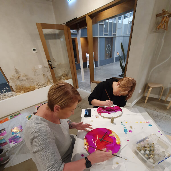 Photo from a Kable Blue Studios workshop