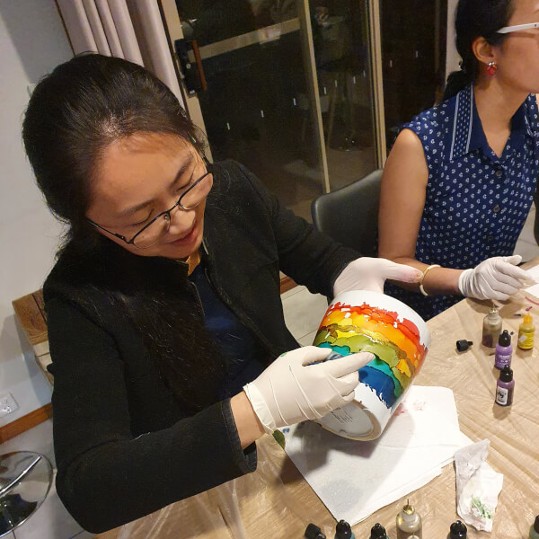 Photo from a Kable Blue Studios workshop