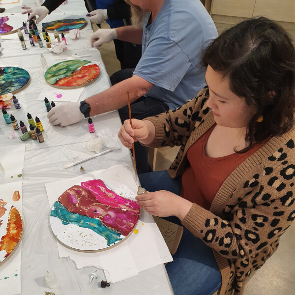 Photo from a Kable Blue Studios workshop