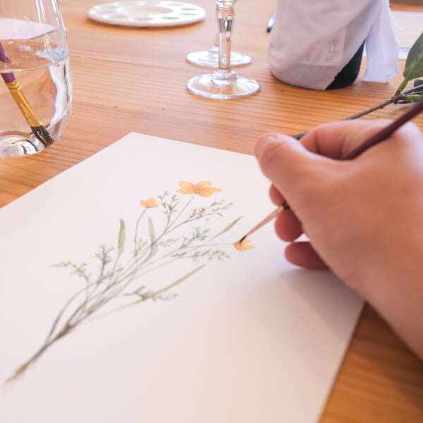 Painting class by Kai Owens