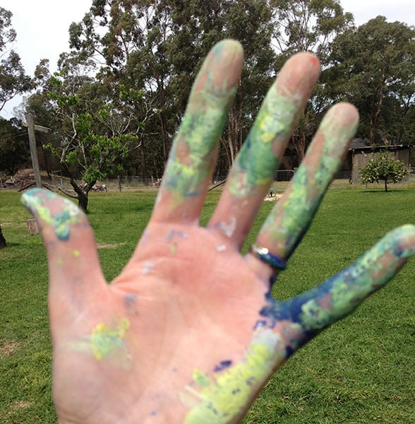 Photo from a Karen Clarke workshop