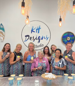 Fluid Art class by KH Designs