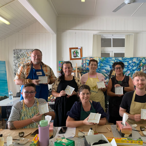 Pottery class by Kintsugi Australia