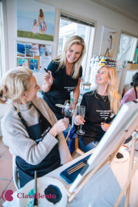 Painting class by Kylie Johnson