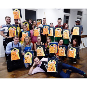 Painting class by Ladder Art Space