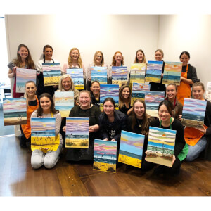 Paint and Sip Class: Cherry Blossoms Melbourne | Experiences | Gifts ...