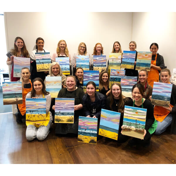 Painting class by Ladder Art Space