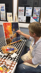 Painting class by Lana Pro Creative Room