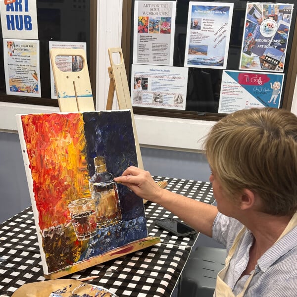 Painting class by Lana Pro Creative Room