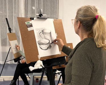 Painting class by Lana Pro Creative Room