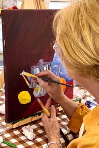 Painting class by Lana Pro Creative Room