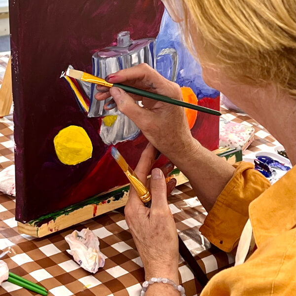 Painting class by Lana Pro Creative Room